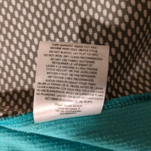 Pearl Izumi Elite Softshell Cycling Jacket Blue Green Teal Women's Small - Picture 16 of 16